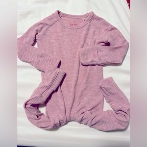 Mauve crescent zippy